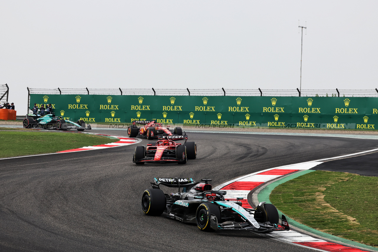 GP CINA, George Russell (GBR) Mercedes AMG F1 W15.

21.04.2024. Formula 1 World Championship, Rd 5, Chinese Grand Prix, Shanghai, China, Gara Day.

- www.xpbimages.com, EMail: requests@xpbimages.com © Copyright: Bearne / XPB Images