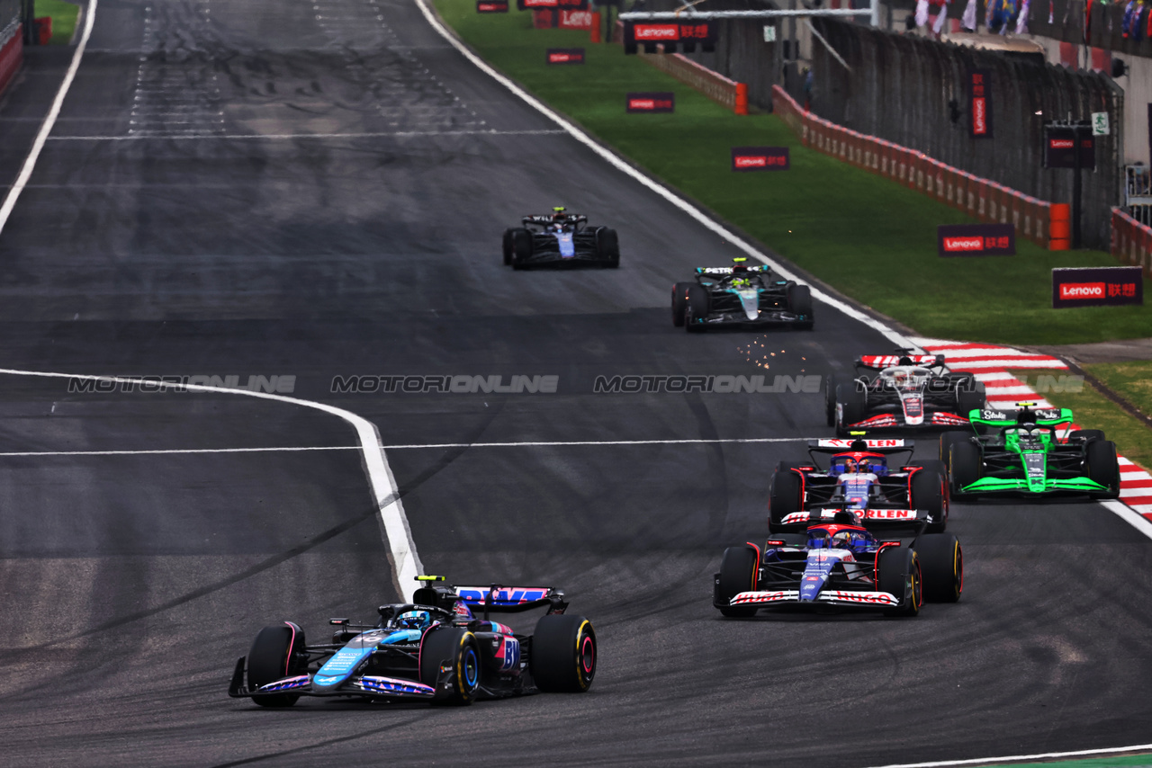 GP CINA, Pierre Gasly (FRA) Alpine F1 Team A524.

21.04.2024. Formula 1 World Championship, Rd 5, Chinese Grand Prix, Shanghai, China, Gara Day.

- www.xpbimages.com, EMail: requests@xpbimages.com © Copyright: Batchelor / XPB Images