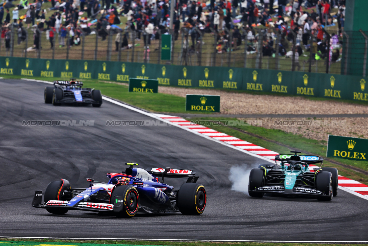 GP CINA, Yuki Tsunoda (JPN) RB VCARB 01.

21.04.2024. Formula 1 World Championship, Rd 5, Chinese Grand Prix, Shanghai, China, Gara Day.

- www.xpbimages.com, EMail: requests@xpbimages.com © Copyright: Batchelor / XPB Images