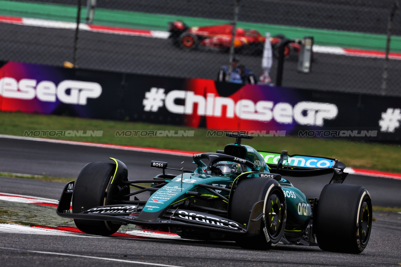 GP CINA, Lance Stroll (CDN) Aston Martin F1 Team AMR24.

21.04.2024. Formula 1 World Championship, Rd 5, Chinese Grand Prix, Shanghai, China, Gara Day.

- www.xpbimages.com, EMail: requests@xpbimages.com © Copyright: Batchelor / XPB Images