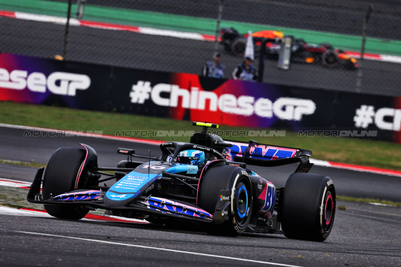 GP CINA, Pierre Gasly (FRA) Alpine F1 Team A524.

21.04.2024. Formula 1 World Championship, Rd 5, Chinese Grand Prix, Shanghai, China, Gara Day.

- www.xpbimages.com, EMail: requests@xpbimages.com © Copyright: Batchelor / XPB Images