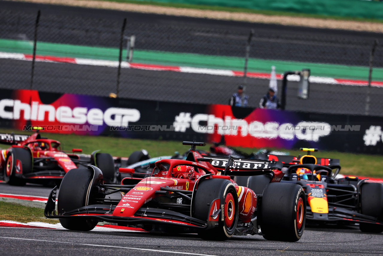 GP CINA, Charles Leclerc (MON) Ferrari SF-24.



21.04.2024. Formula 1 World Championship, Rd 5, Chinese Grand Prix, Shanghai, China, Gara Day.

- www.xpbimages.com, EMail: requests@xpbimages.com © Copyright: Batchelor / XPB Images