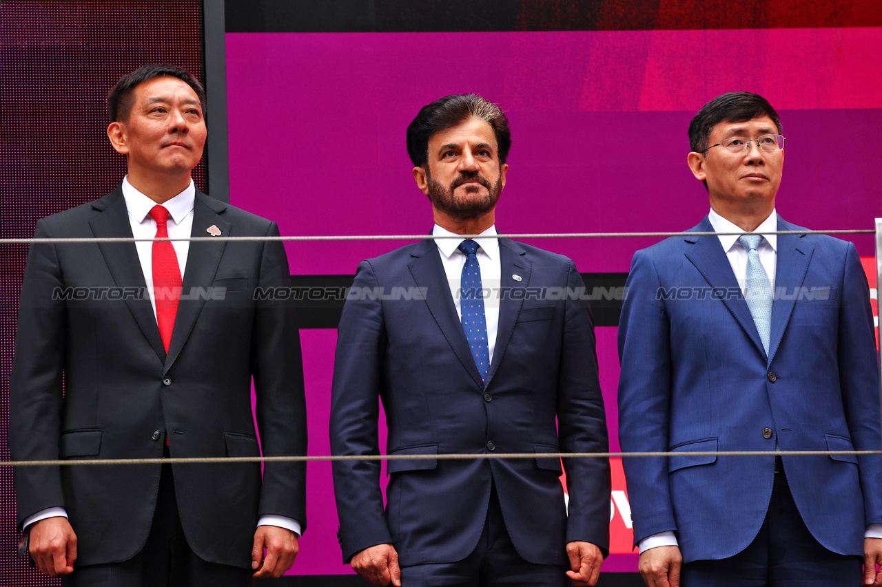 GP CINA, Mohammed Bin Sulayem (UAE) FIA President on the grid.

21.04.2024. Formula 1 World Championship, Rd 5, Chinese Grand Prix, Shanghai, China, Gara Day.

- www.xpbimages.com, EMail: requests@xpbimages.com © Copyright: Batchelor / XPB Images