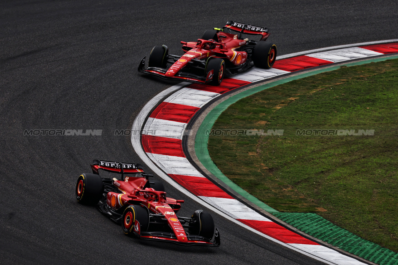 GP CINA, Charles Leclerc (MON) Ferrari SF-24.

21.04.2024. Formula 1 World Championship, Rd 5, Chinese Grand Prix, Shanghai, China, Gara Day.

 - www.xpbimages.com, EMail: requests@xpbimages.com © Copyright: Coates / XPB Images