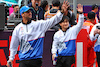 GP CINA, (L to R): Daniel Ricciardo (AUS) RB e Yuki Tsunoda (JPN) RB on the drivers' parade.
21.04.2024. Formula 1 World Championship, Rd 5, Chinese Grand Prix, Shanghai, China, Gara Day.
- www.xpbimages.com, EMail: requests@xpbimages.com © Copyright: Batchelor / XPB Images
