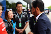 GP CINA, (L to R): Anisa Hung, Alpine F1 Team Partner Management with Mohammed Bin Sulayem (UAE) FIA President.
21.04.2024. Formula 1 World Championship, Rd 5, Chinese Grand Prix, Shanghai, China, Gara Day.
- www.xpbimages.com, EMail: requests@xpbimages.com © Copyright: Batchelor / XPB Images