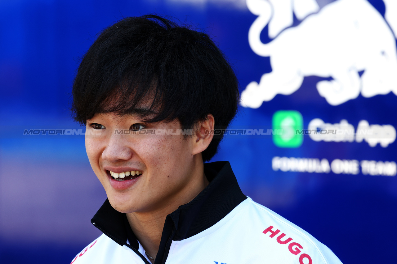 GP CINA, Yuki Tsunoda (JPN) RB.

18.04.2024. Formula 1 World Championship, Rd 5, Chinese Grand Prix, Shanghai, China, Preparation Day.

 - www.xpbimages.com, EMail: requests@xpbimages.com © Copyright: Coates / XPB Images