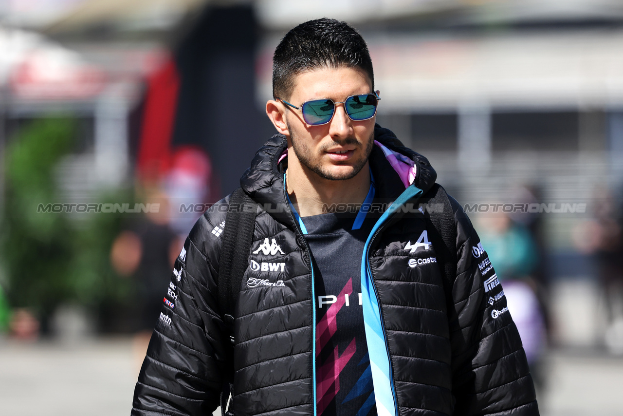 GP CINA, Esteban Ocon (FRA) Alpine F1 Team.

18.04.2024. Formula 1 World Championship, Rd 5, Chinese Grand Prix, Shanghai, China, Preparation Day.

- www.xpbimages.com, EMail: requests@xpbimages.com © Copyright: Bearne / XPB Images