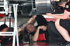GP CINA, Nico Hulkenberg (GER) Haas F1 Team with meccanici underneath the Haas VF-24.
18.04.2024. Formula 1 World Championship, Rd 5, Chinese Grand Prix, Shanghai, China, Preparation Day.
 - www.xpbimages.com, EMail: requests@xpbimages.com © Copyright: Coates / XPB Images