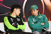 GP CINA, (L to R): Zhou Guanyu (CHN) Sauber e Fernando Alonso (ESP) Aston Martin F1 Team in the FIA Press Conference.
18.04.2024. Formula 1 World Championship, Rd 5, Chinese Grand Prix, Shanghai, China, Preparation Day.
- www.xpbimages.com, EMail: requests@xpbimages.com © Copyright: XPB Images