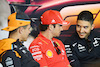 GP CINA, (L to R): Lando Norris (GBR) McLaren; Charles Leclerc (MON) Ferrari; e Esteban Ocon (FRA) Alpine F1 Team, in the FIA Press Conference.
18.04.2024. Formula 1 World Championship, Rd 5, Chinese Grand Prix, Shanghai, China, Preparation Day.
- www.xpbimages.com, EMail: requests@xpbimages.com © Copyright: XPB Images