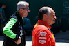 GP CINA, Frederic Vasseur (FRA) Ferrari Team Principal e Alessandro Alunni Bravi (ITA) Sauber Managing Director e Team Representative.
18.04.2024. Formula 1 World Championship, Rd 5, Chinese Grand Prix, Shanghai, China, Preparation Day.
 - www.xpbimages.com, EMail: requests@xpbimages.com © Copyright: Coates / XPB Images