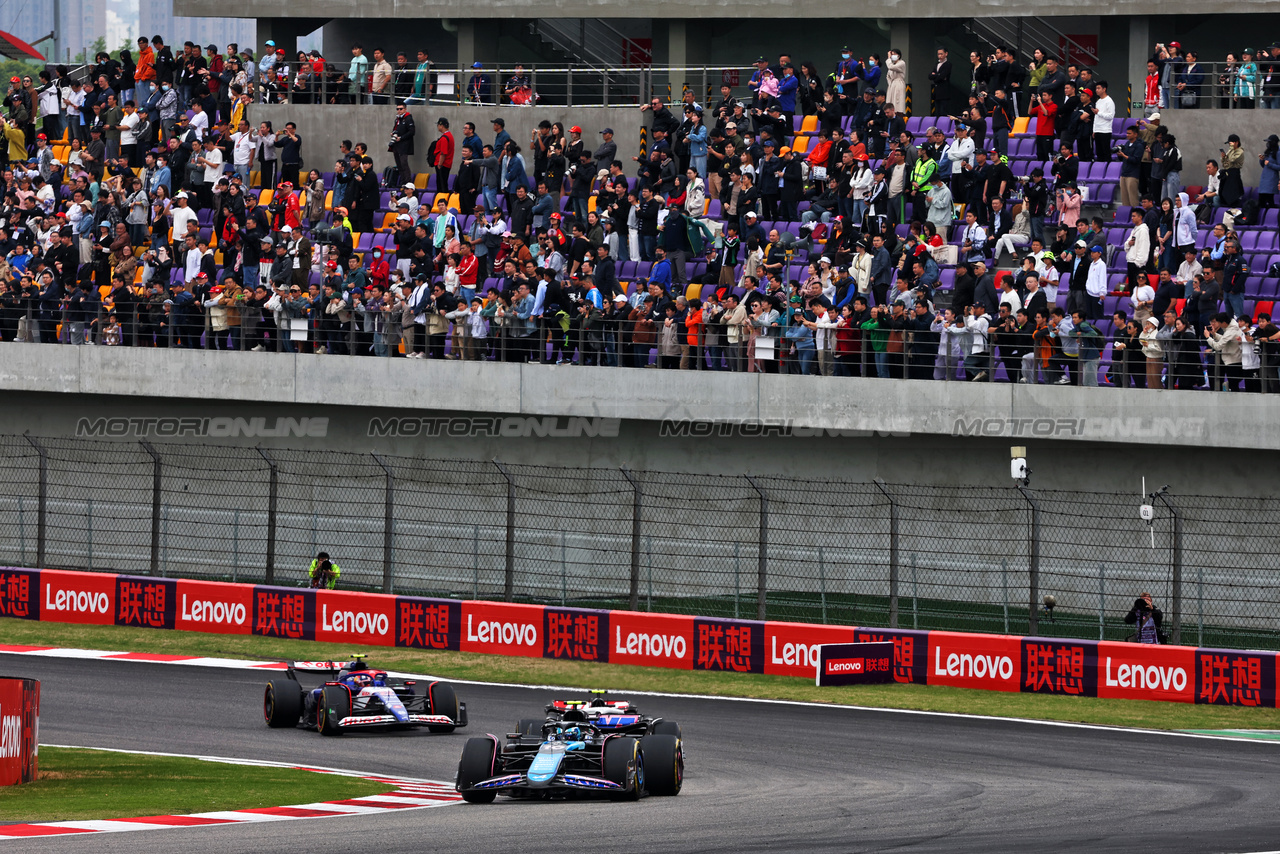 GP CINA, Pierre Gasly (FRA) Alpine F1 Team A524.

20.04.2024. Formula 1 World Championship, Rd 5, Chinese Grand Prix, Shanghai, China, Sprint e Qualifiche Day.

- www.xpbimages.com, EMail: requests@xpbimages.com © Copyright: Batchelor / XPB Images