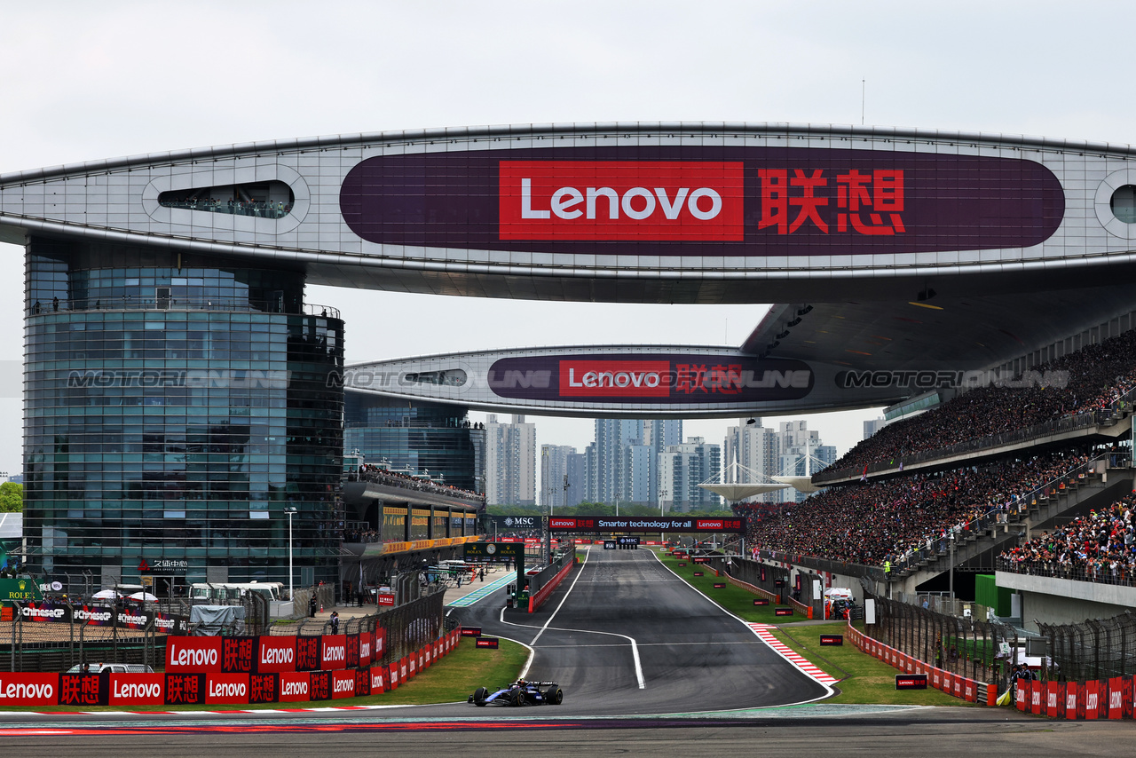 GP CINA, Logan Sargeant (USA) Williams Racing FW46.

20.04.2024. Formula 1 World Championship, Rd 5, Chinese Grand Prix, Shanghai, China, Sprint e Qualifiche Day.

- www.xpbimages.com, EMail: requests@xpbimages.com © Copyright: Batchelor / XPB Images