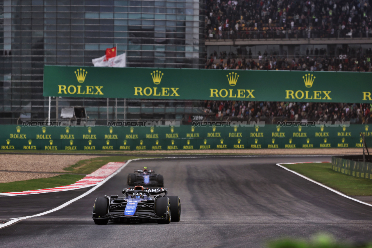 GP CINA, Alexander Albon (THA) Williams Racing FW46.

20.04.2024. Formula 1 World Championship, Rd 5, Chinese Grand Prix, Shanghai, China, Sprint e Qualifiche Day.

- www.xpbimages.com, EMail: requests@xpbimages.com © Copyright: Rew / XPB Images