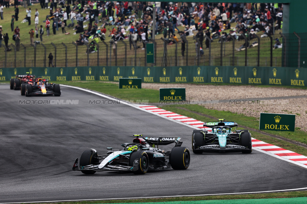 GP CINA, Lewis Hamilton (GBR) Mercedes AMG F1 W15.

20.04.2024. Formula 1 World Championship, Rd 5, Chinese Grand Prix, Shanghai, China, Sprint e Qualifiche Day.

- www.xpbimages.com, EMail: requests@xpbimages.com © Copyright: Rew / XPB Images