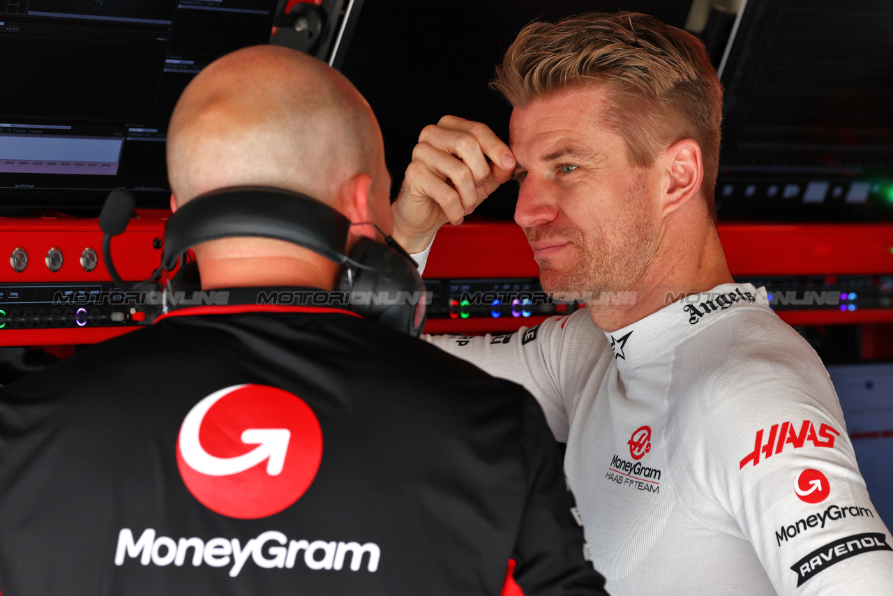 GP CINA, Nico Hulkenberg (GER) Haas F1 Team.

20.04.2024. Formula 1 World Championship, Rd 5, Chinese Grand Prix, Shanghai, China, Sprint e Qualifiche Day.

 - www.xpbimages.com, EMail: requests@xpbimages.com © Copyright: Coates / XPB Images