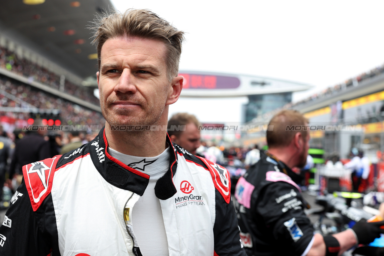 GP CINA, Nico Hulkenberg (GER) Haas F1 Team on the grid.

20.04.2024. Formula 1 World Championship, Rd 5, Chinese Grand Prix, Shanghai, China, Sprint e Qualifiche Day.

- www.xpbimages.com, EMail: requests@xpbimages.com © Copyright: Bearne / XPB Images