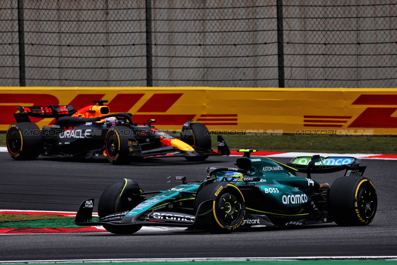 GP CINA, Fernando Alonso (ESP) Aston Martin F1 Team AMR24.

20.04.2024. Formula 1 World Championship, Rd 5, Chinese Grand Prix, Shanghai, China, Sprint e Qualifiche Day.

 - www.xpbimages.com, EMail: requests@xpbimages.com © Copyright: Coates / XPB Images