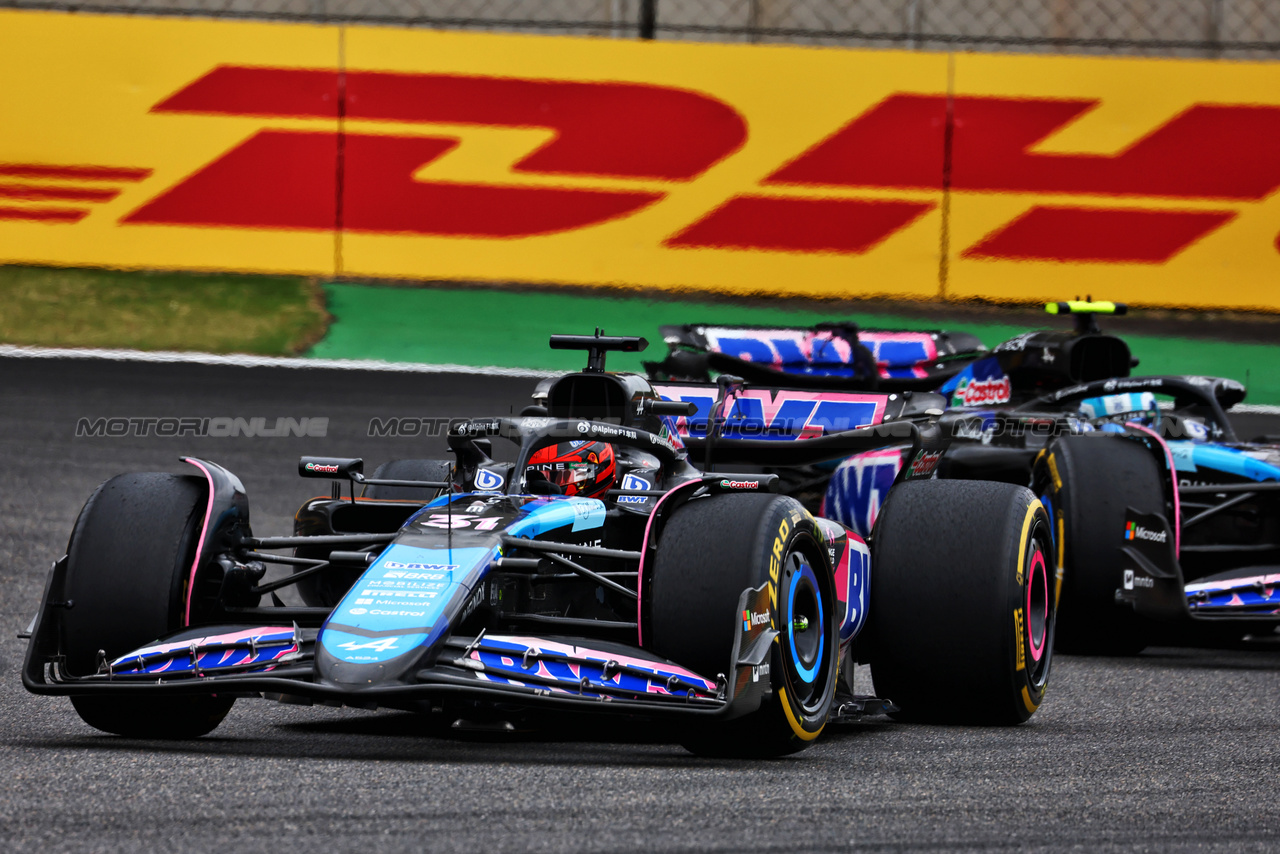 GP CINA, Esteban Ocon (FRA) Alpine F1 Team A524.

20.04.2024. Formula 1 World Championship, Rd 5, Chinese Grand Prix, Shanghai, China, Sprint e Qualifiche Day.

 - www.xpbimages.com, EMail: requests@xpbimages.com © Copyright: Coates / XPB Images