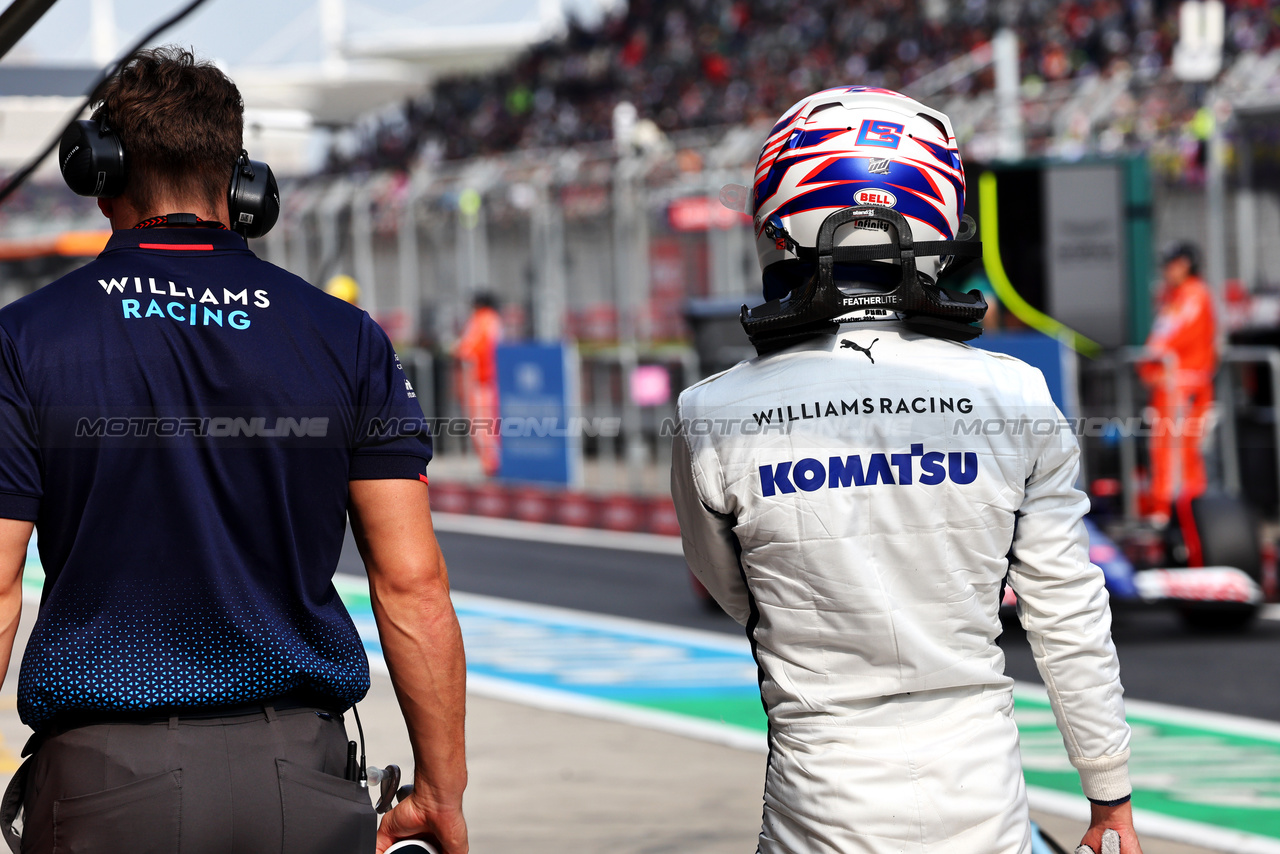 GP CINA, Logan Sargeant (USA) Williams Racing.

20.04.2024. Formula 1 World Championship, Rd 5, Chinese Grand Prix, Shanghai, China, Sprint e Qualifiche Day.

- www.xpbimages.com, EMail: requests@xpbimages.com © Copyright: Batchelor / XPB Images