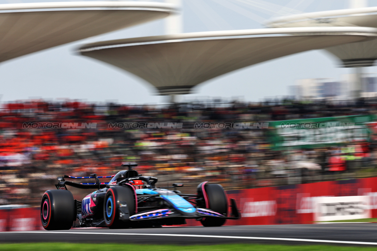 GP CINA, Esteban Ocon (FRA) Alpine F1 Team A524.

20.04.2024. Formula 1 World Championship, Rd 5, Chinese Grand Prix, Shanghai, China, Sprint e Qualifiche Day.

- www.xpbimages.com, EMail: requests@xpbimages.com © Copyright: Batchelor / XPB Images