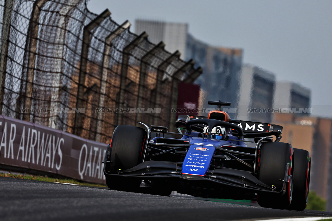 GP CINA, Alexander Albon (THA) Williams Racing FW46.

20.04.2024. Formula 1 World Championship, Rd 5, Chinese Grand Prix, Shanghai, China, Sprint e Qualifiche Day.

- www.xpbimages.com, EMail: requests@xpbimages.com © Copyright: Batchelor / XPB Images