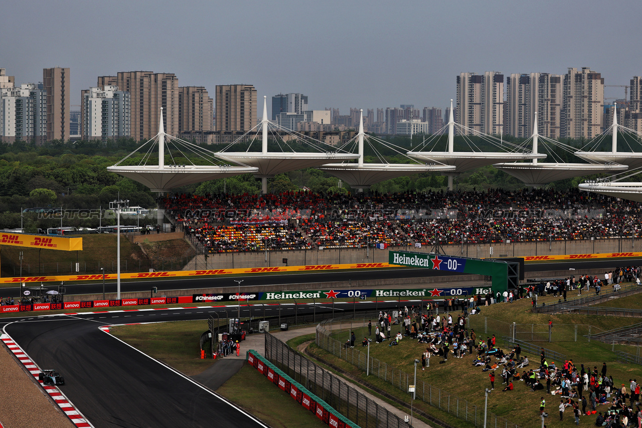 GP CINA, George Russell (GBR) Mercedes AMG F1 W15.

20.04.2024. Formula 1 World Championship, Rd 5, Chinese Grand Prix, Shanghai, China, Sprint e Qualifiche Day.

 - www.xpbimages.com, EMail: requests@xpbimages.com © Copyright: Coates / XPB Images