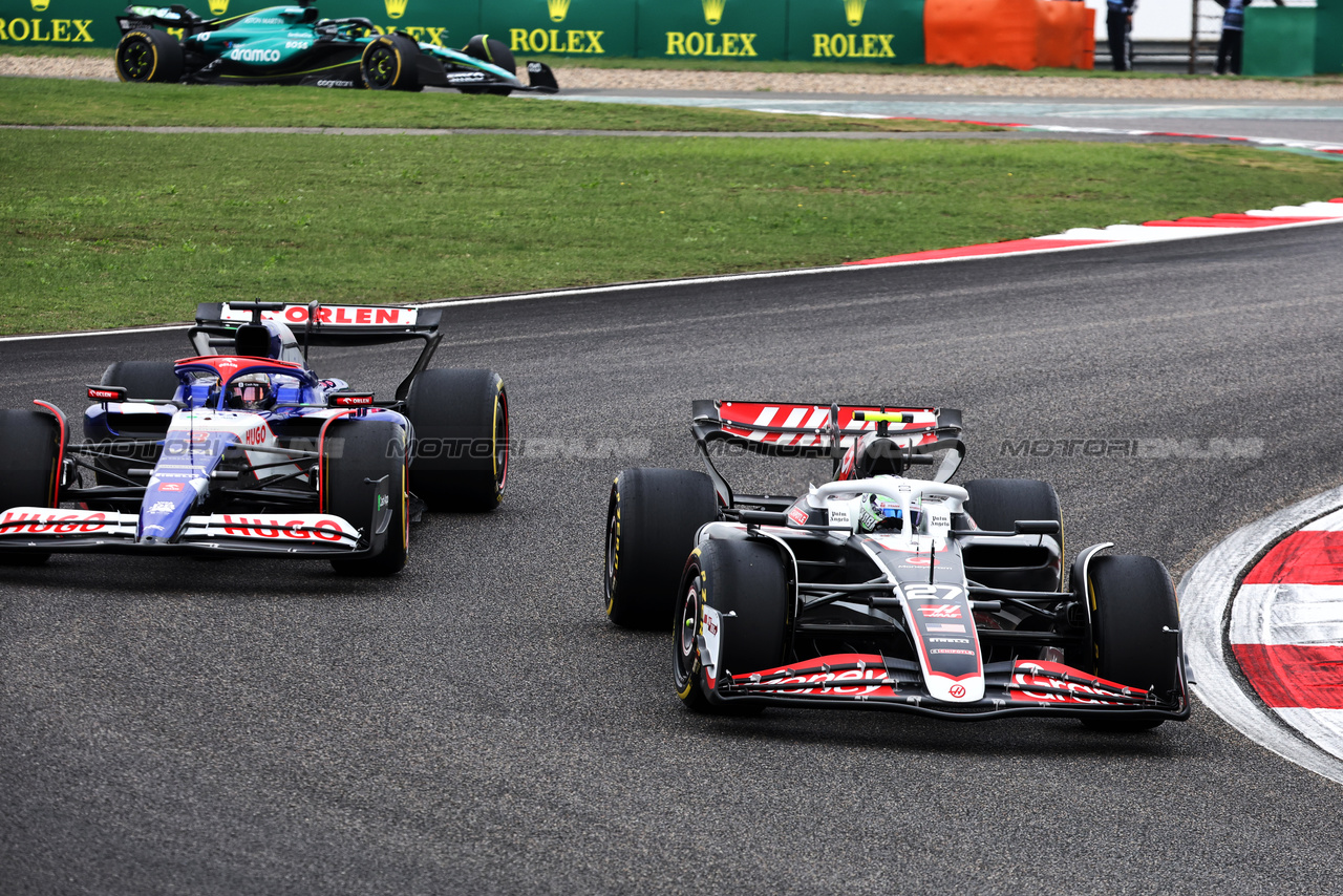 GP CINA, Nico Hulkenberg (GER) Haas VF-24.

20.04.2024. Formula 1 World Championship, Rd 5, Chinese Grand Prix, Shanghai, China, Sprint e Qualifiche Day.

- www.xpbimages.com, EMail: requests@xpbimages.com © Copyright: Bearne / XPB Images