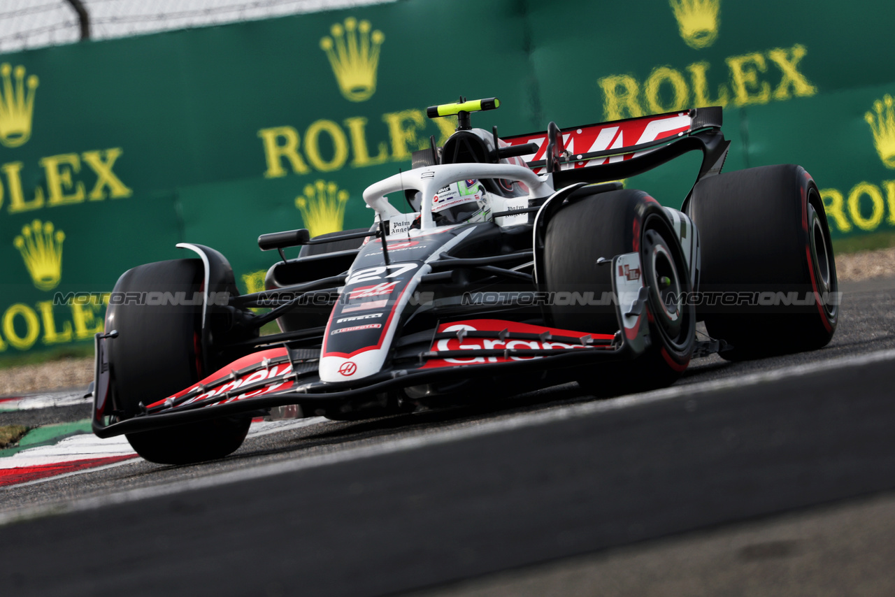 GP CINA, Nico Hulkenberg (GER) Haas VF-24.

20.04.2024. Formula 1 World Championship, Rd 5, Chinese Grand Prix, Shanghai, China, Sprint e Qualifiche Day.

- www.xpbimages.com, EMail: requests@xpbimages.com © Copyright: Rew / XPB Images