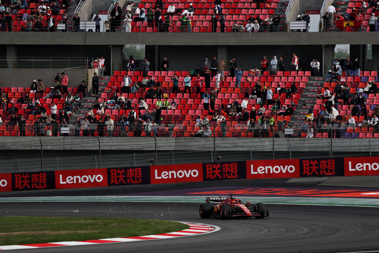 GP CINA, Charles Leclerc (MON) Ferrari SF-24.

20.04.2024. Formula 1 World Championship, Rd 5, Chinese Grand Prix, Shanghai, China, Sprint e Qualifiche Day.

- www.xpbimages.com, EMail: requests@xpbimages.com © Copyright: Rew / XPB Images