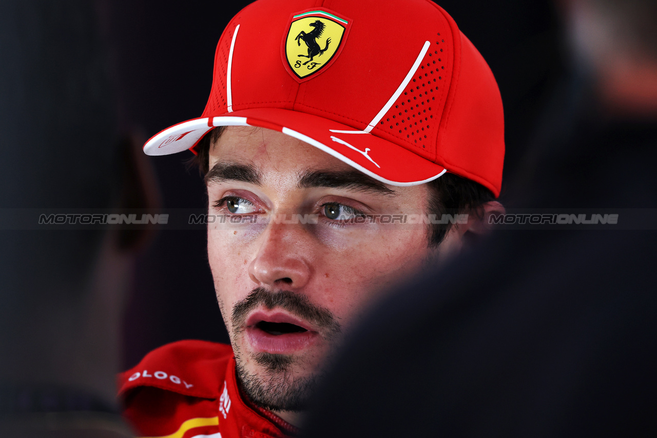 GP CINA, Charles Leclerc (MON) Ferrari.

20.04.2024. Formula 1 World Championship, Rd 5, Chinese Grand Prix, Shanghai, China, Sprint e Qualifiche Day.

- www.xpbimages.com, EMail: requests@xpbimages.com © Copyright: Rew / XPB Images