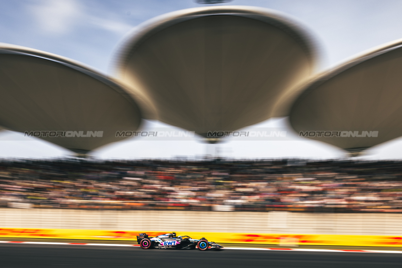 GP CINA, Pierre Gasly (FRA) Alpine F1 Team A524.

20.04.2024. Formula 1 World Championship, Rd 5, Chinese Grand Prix, Shanghai, China, Sprint e Qualifiche Day.

- www.xpbimages.com, EMail: requests@xpbimages.com © Copyright: Bearne / XPB Images