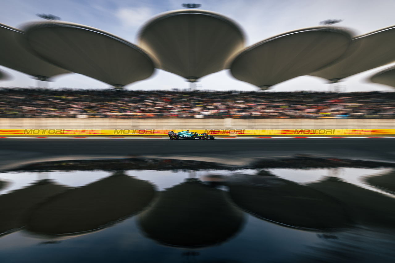 GP CINA, Fernando Alonso (ESP) Aston Martin F1 Team AMR24.

20.04.2024. Formula 1 World Championship, Rd 5, Chinese Grand Prix, Shanghai, China, Sprint e Qualifiche Day.

- www.xpbimages.com, EMail: requests@xpbimages.com © Copyright: Bearne / XPB Images