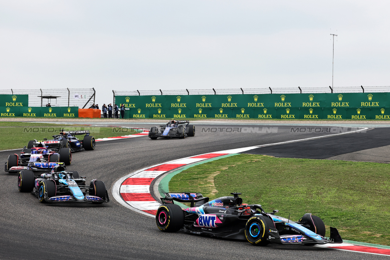 GP CINA, Esteban Ocon (FRA) Alpine F1 Team A524.

20.04.2024. Formula 1 World Championship, Rd 5, Chinese Grand Prix, Shanghai, China, Sprint e Qualifiche Day.

- www.xpbimages.com, EMail: requests@xpbimages.com © Copyright: Bearne / XPB Images