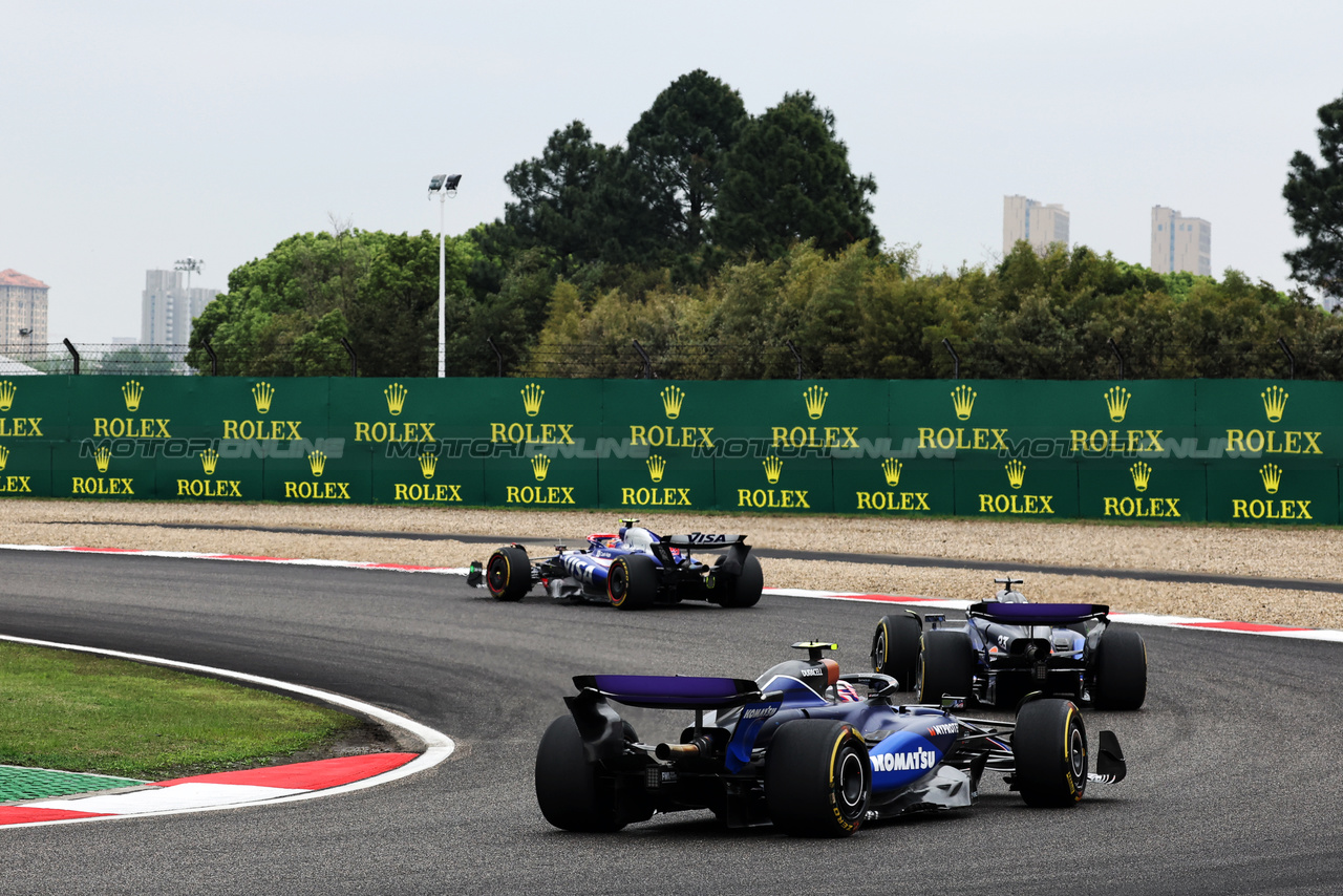 GP CINA, Logan Sargeant (USA) Williams Racing FW46.

20.04.2024. Formula 1 World Championship, Rd 5, Chinese Grand Prix, Shanghai, China, Sprint e Qualifiche Day.

- www.xpbimages.com, EMail: requests@xpbimages.com © Copyright: Bearne / XPB Images