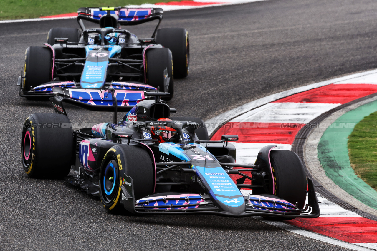 GP CINA, Esteban Ocon (FRA) Alpine F1 Team A524.

20.04.2024. Formula 1 World Championship, Rd 5, Chinese Grand Prix, Shanghai, China, Sprint e Qualifiche Day.

- www.xpbimages.com, EMail: requests@xpbimages.com © Copyright: Bearne / XPB Images