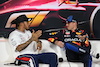 GP CINA, (L to R): Lewis Hamilton (GBR) Mercedes AMG F1 e Max Verstappen (NLD) Red Bull Racing in the post Sprint FIA Press Conference.
- www.xpbimages.com, EMail: requests@xpbimages.com © Copyright: XPB Images