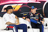 GP CINA, (L to R): Lewis Hamilton (GBR) Mercedes AMG F1 e Max Verstappen (NLD) Red Bull Racing in the post Sprint FIA Press Conference.
- www.xpbimages.com, EMail: requests@xpbimages.com © Copyright: XPB Images