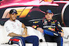 GP CINA, (L to R): Lewis Hamilton (GBR) Mercedes AMG F1 e Max Verstappen (NLD) Red Bull Racing in the post Sprint FIA Press Conference.
- www.xpbimages.com, EMail: requests@xpbimages.com © Copyright: XPB Images