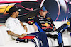 GP CINA, (L to R): Lewis Hamilton (GBR) Mercedes AMG F1 e Max Verstappen (NLD) Red Bull Racing in the post Sprint FIA Press Conference.
- www.xpbimages.com, EMail: requests@xpbimages.com © Copyright: XPB Images