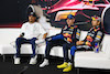 GP CINA, (L to R): Lewis Hamilton (GBR) Mercedes AMG F1; Max Verstappen (NLD) Red Bull Racing; e Sergio Perez (MEX) Red Bull Racing, in the post Sprint FIA Press Conference.
- www.xpbimages.com, EMail: requests@xpbimages.com © Copyright: XPB Images