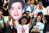 GP CINA, Circuit Atmosfera - fans in the grandstand.
20.04.2024. Formula 1 World Championship, Rd 5, Chinese Grand Prix, Shanghai, China, Sprint e Qualifiche Day.
 - www.xpbimages.com, EMail: requests@xpbimages.com © Copyright: Coates / XPB Images