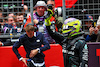 GP CINA, Lewis Hamilton (GBR) Mercedes AMG F1 celebrates his second position in Sprint parc ferme.
20.04.2024. Formula 1 World Championship, Rd 5, Chinese Grand Prix, Shanghai, China, Sprint e Qualifiche Day.
 - www.xpbimages.com, EMail: requests@xpbimages.com © Copyright: Coates / XPB Images