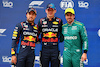 GP CINA, Qualifiche top three in parc ferme (L to R): Sergio Perez (MEX) Red Bull Racing, second; Max Verstappen (NLD) Red Bull Racing, pole position; Fernando Alonso (ESP) Aston Martin F1 Team, third.
20.04.2024. Formula 1 World Championship, Rd 5, Chinese Grand Prix, Shanghai, China, Sprint e Qualifiche Day.
- www.xpbimages.com, EMail: requests@xpbimages.com © Copyright: Batchelor / XPB Images