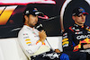 GP CINA, (L to R): Sergio Perez (MEX) Red Bull Racing e Max Verstappen (NLD) Red Bull Racing in the post qualifying FIA Press Conference.
20.04.2024. Formula 1 World Championship, Rd 5, Chinese Grand Prix, Shanghai, China, Sprint e Qualifiche Day.
- www.xpbimages.com, EMail: requests@xpbimages.com © Copyright: XPB Images