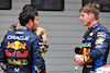 GP CINA, (L to R): Sergio Perez (MEX) Red Bull Racing with Sprint winner Max Verstappen (NLD) Red Bull Racing in parc ferme.
20.04.2024. Formula 1 World Championship, Rd 5, Chinese Grand Prix, Shanghai, China, Sprint e Qualifiche Day.
- www.xpbimages.com, EMail: requests@xpbimages.com © Copyright: Bearne / XPB Images