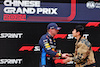 GP CINA, Gara winner Max Verstappen (NLD) Red Bull Racing celebrates in Sprint parc ferme.
20.04.2024. Formula 1 World Championship, Rd 5, Chinese Grand Prix, Shanghai, China, Sprint e Qualifiche Day.
- www.xpbimages.com, EMail: requests@xpbimages.com © Copyright: Bearne / XPB Images