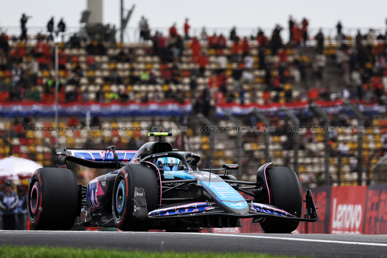 GP CINA, Pierre Gasly (FRA) Alpine F1 Team A524.

19.04.2024. Formula 1 World Championship, Rd 5, Chinese Grand Prix, Shanghai, China, Sprint Qualifiche Day.

- www.xpbimages.com, EMail: requests@xpbimages.com © Copyright: Bearne / XPB Images