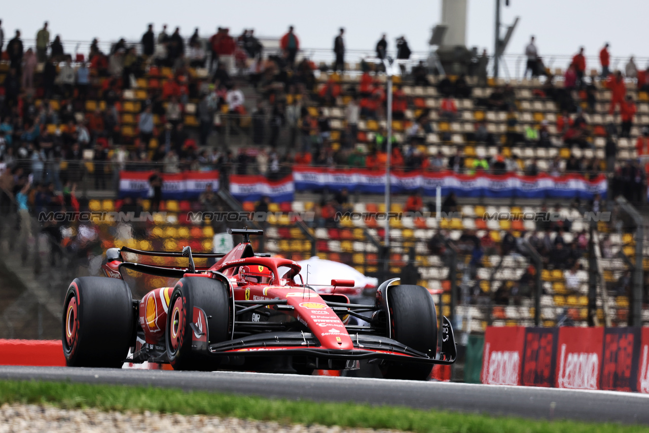 GP CINA, Charles Leclerc (MON) Ferrari SF-24.

19.04.2024. Formula 1 World Championship, Rd 5, Chinese Grand Prix, Shanghai, China, Sprint Qualifiche Day.

- www.xpbimages.com, EMail: requests@xpbimages.com © Copyright: Bearne / XPB Images